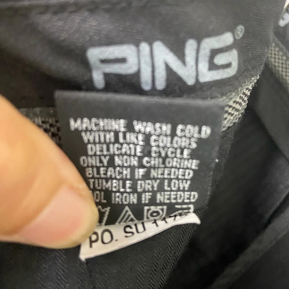 PING  Men Golf Black Trousers Sz 32/34 - Picture 11 of 14